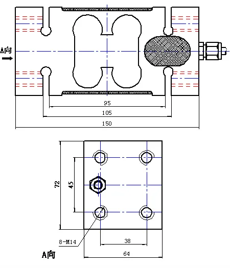 OIML z pojedynczego punktu obciążenia ze stali nierdzewnej typu cyfrowego dla platformy elektronicznej 0