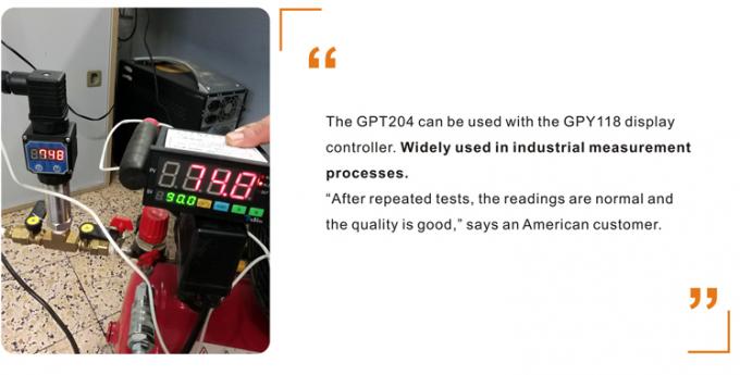 Kompaktny cyfrowy przemysłowy 24VDC nadajnik ciśnienia hydraulicznego do dokładnych odczytów 2