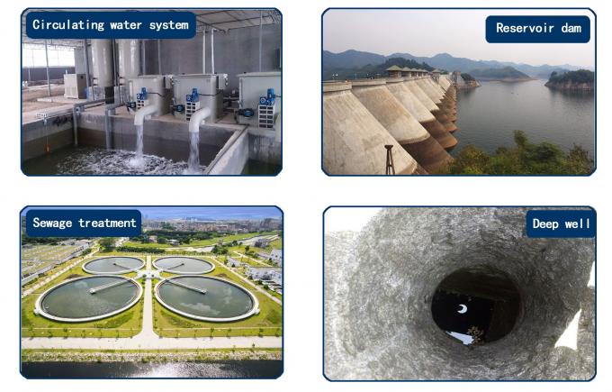 12V stały hydrostatyczny czujnik poziomu płynu w wodzie podziemnej czujnik głębokości wody 2